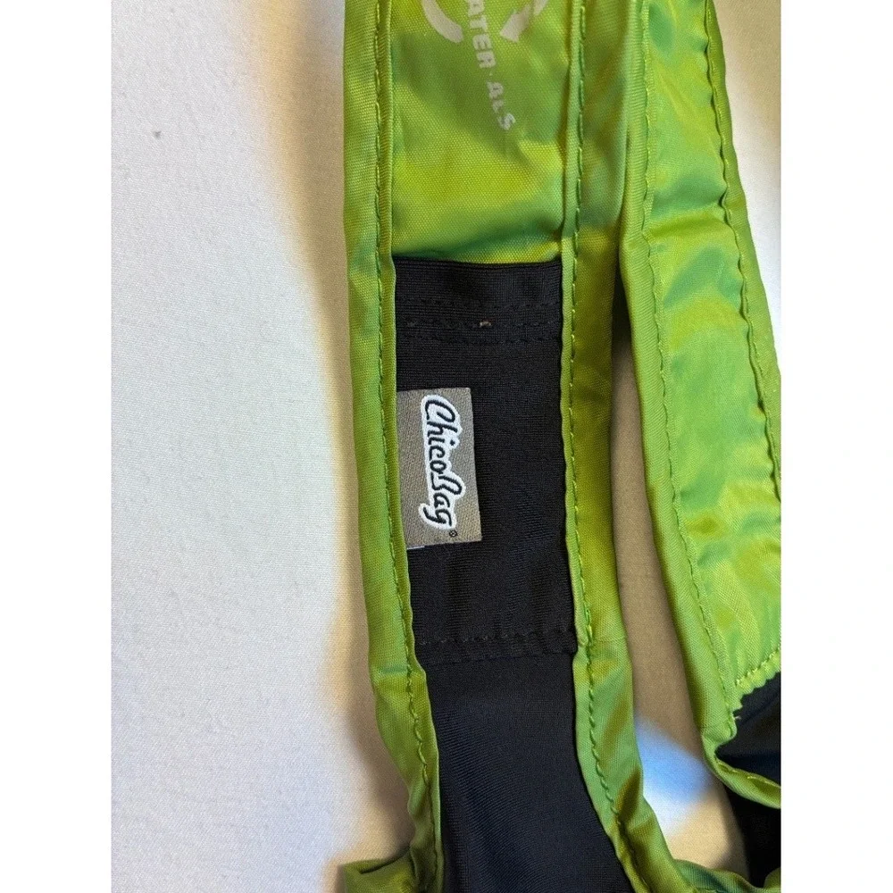 KAVU Rope Sling Daypack Small Crossbody Pack Green Gray Multicolor Water Bottle